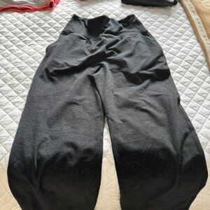 Beyond Yoga Spacedye Laid Back Wide Leg Pant - Small, Black